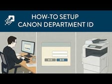 How-To Setup Canon Department ID youtube video