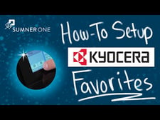  How-To Create Kyocera Favorites youtube video