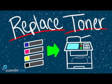  How-To Replace Kyocera A4 Toner youtube video