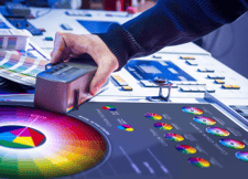 AI powered printing infographic