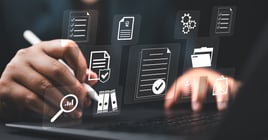 Audit business concept. Compliance with internal organization financial services regulation, financial examination for business and financial management system.
