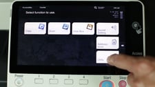 Printer screen for Apple printing