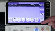 Printer screen