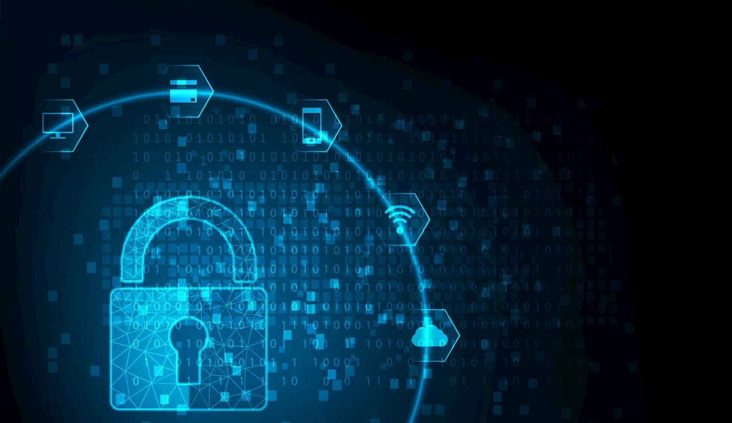 digital lock image